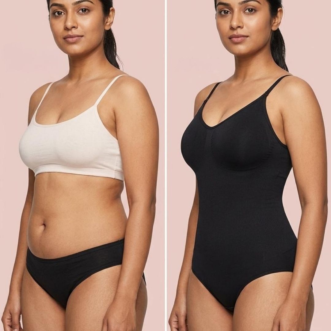 Full Body Shapewear With FREE High Waist seamless Underwear and 30 Day Diet Program eBook