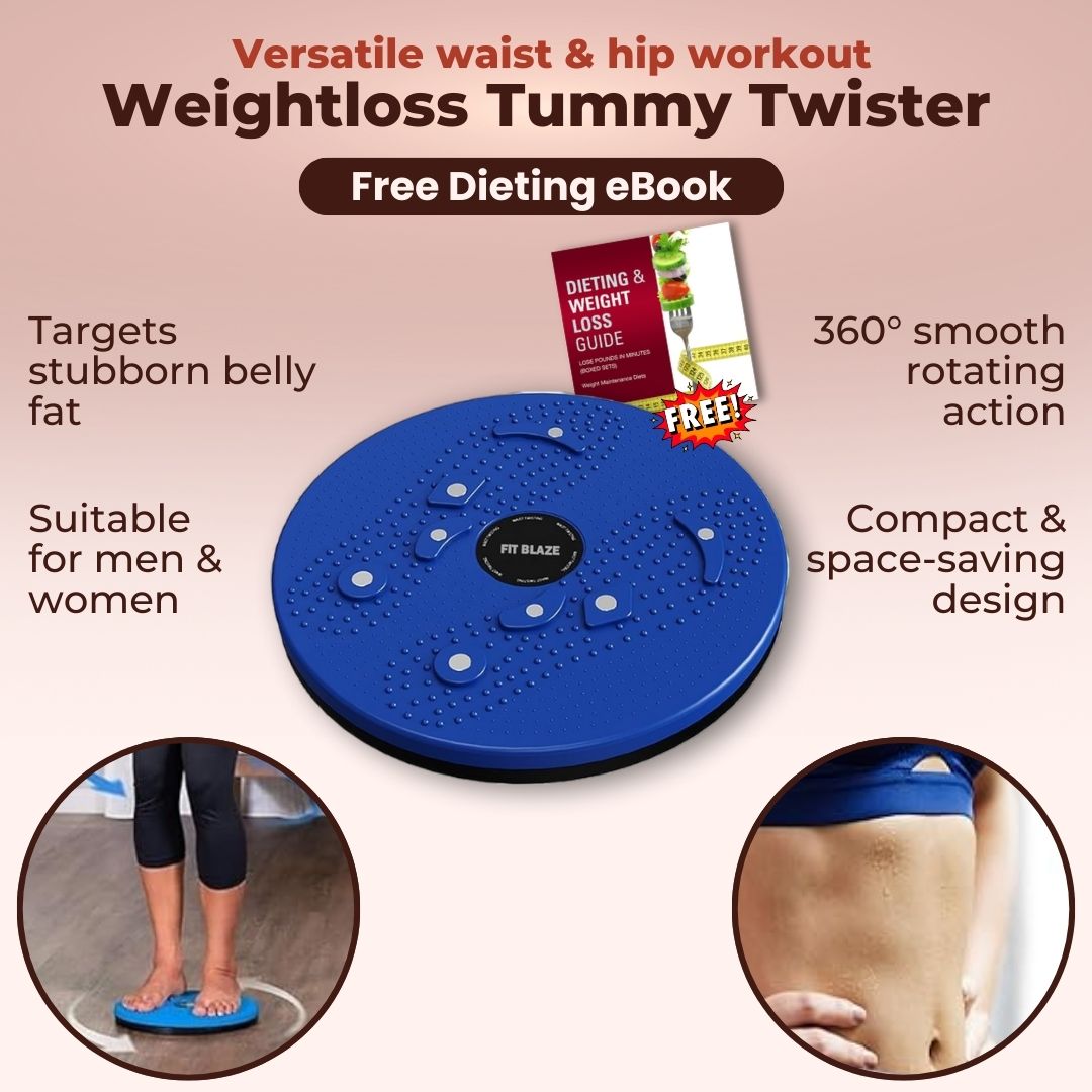 Weightloss Tummy Twister With FREE Age and Gender Wise Dieting eBook For Indian Men & Women