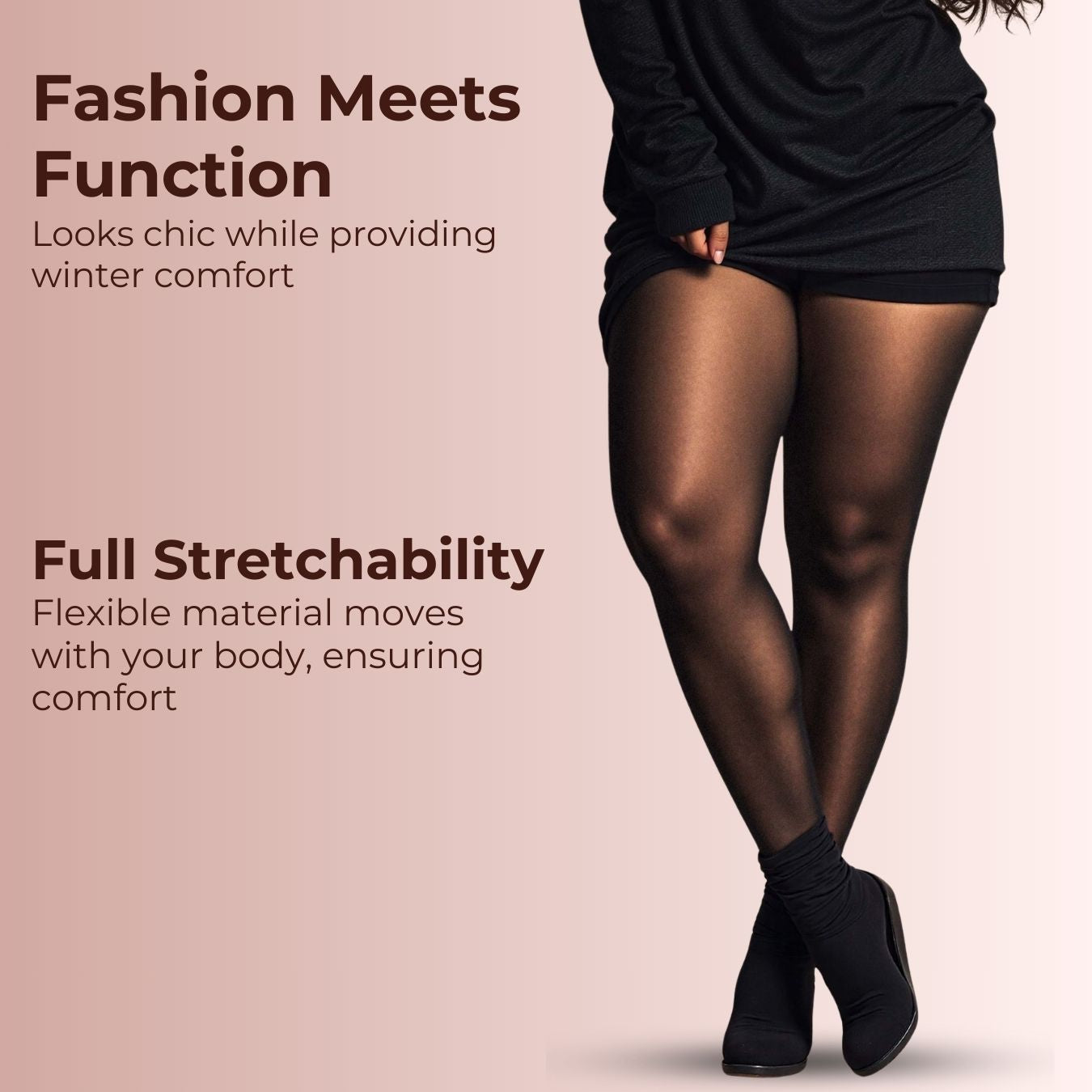 Pantyhose Winter Imported Fur Stockings