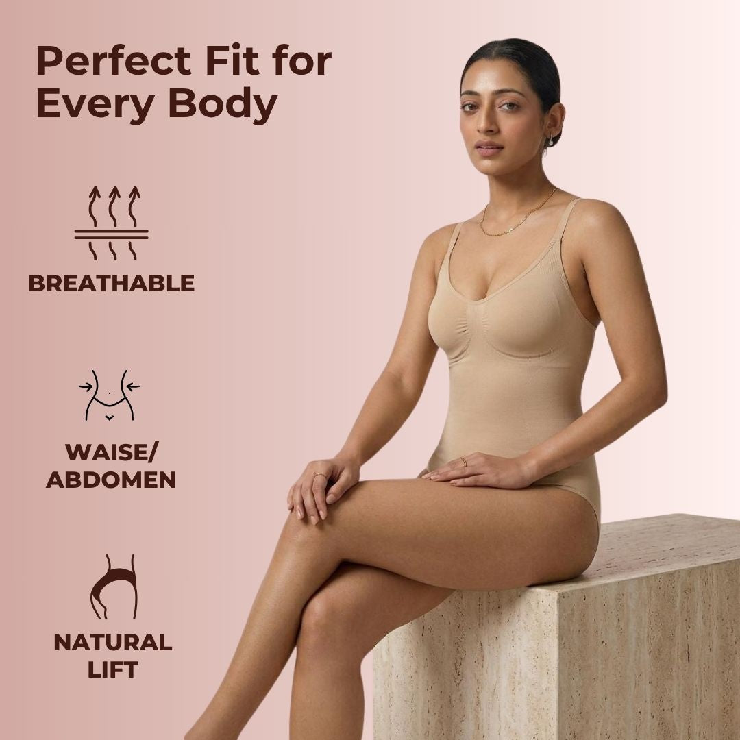 Full Body Shapewear With FREE High Waist seamless Underwear and 30 Day Diet Program eBook