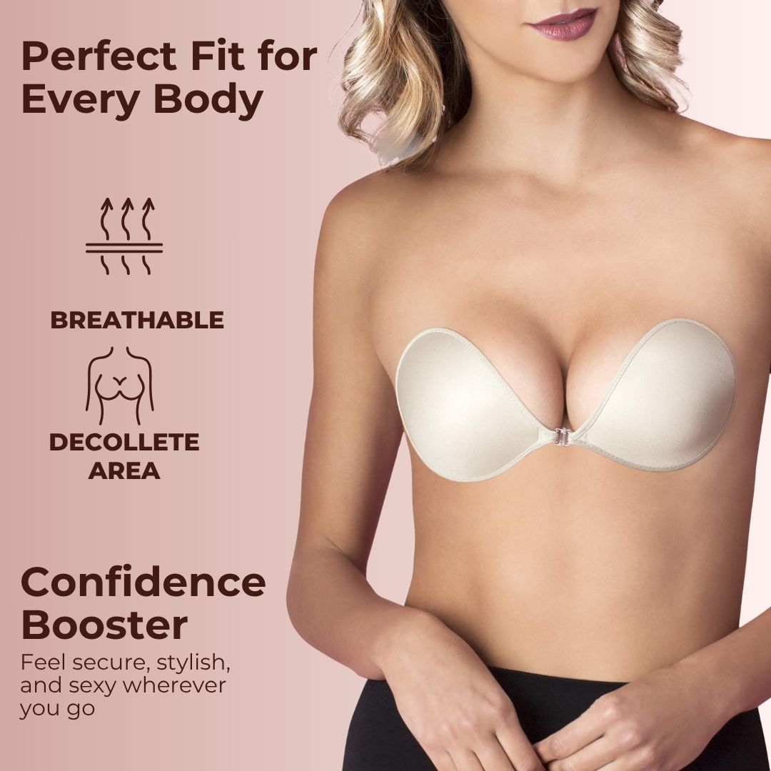 Adhesive Strapless Bra