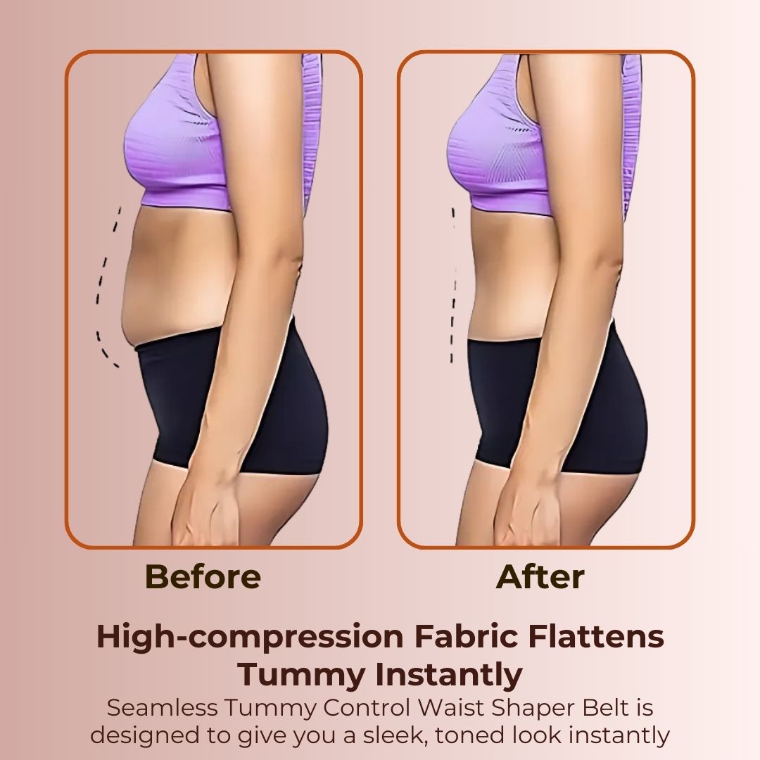 Women's Seamless Tummy Control Waist Shaper Belt