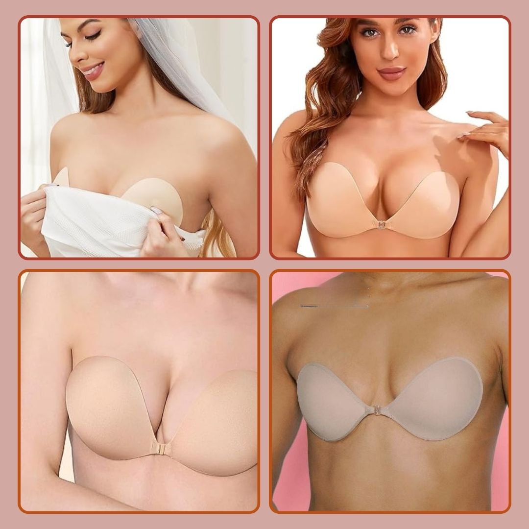 Adhesive Strapless Bra