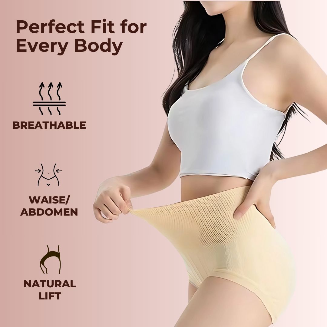 Zip Up Sports Bra and Seamless Underwear Same Color Lingerie Combo With FREE Undergarment Storage Box