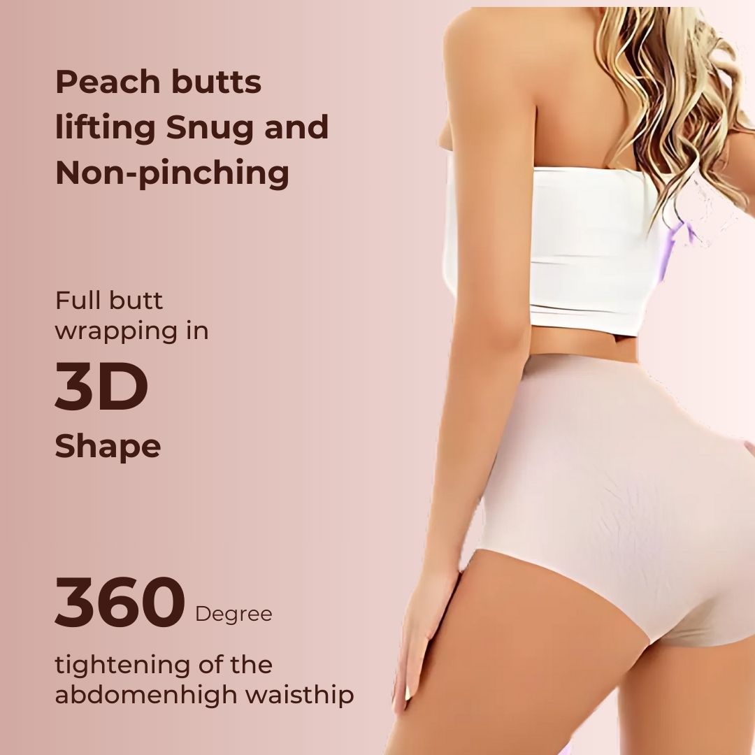 Super Comfortable Tummy Control & Hip Lifting Seamless Panties - Multicolor