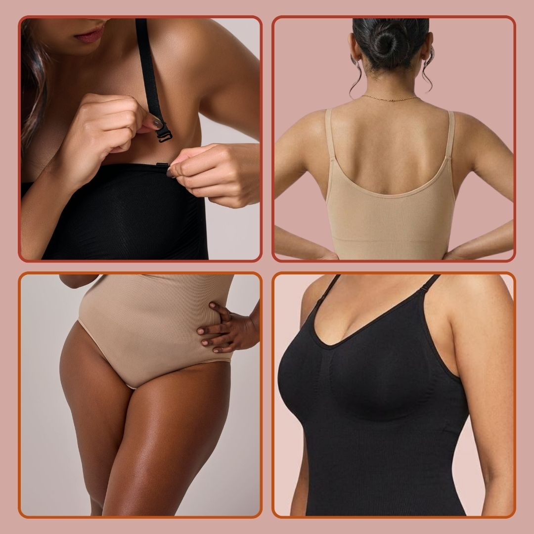 Full Body Shapewear With FREE High Waist seamless Underwear and 30 Day Diet Program eBook