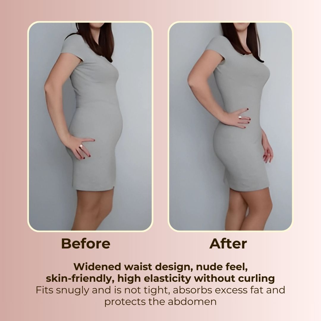 Shapeu High Waist Tummy Shaping Shorts - Pack Of 2 With FREE 30 Day Personalised Diet & Exercise Routine eBook