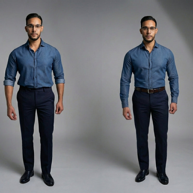 Unisex Shirt Tucker Belt For Men & Women - Free Size